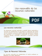 Uso Razonable de Los Recursos Naturales