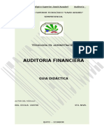 Modulo Auditoria Financiera Ing. Castro