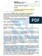 Conteúdo Do Caderno de Direito Das Obrigações