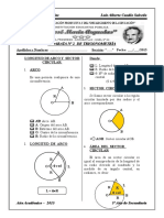 PD Longitud de Arco Sector Circular