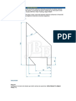 Ejercicio Básicos Desarrollados de AutoCAD