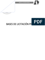 Bases para Licitación Privada