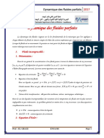 Dynamique Des Fluides Parfaits