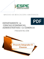 94 Proyecto Integrador II Finanzas