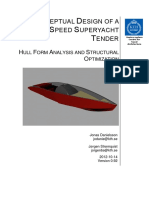 Conceptual Design of A High-Speed Superyacht Tender PDF