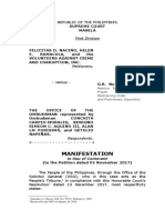 Manifestation - Nacino V Omb