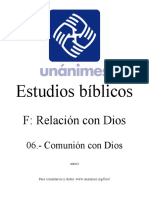 Comunion Con Dios