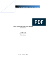 UDAPE Estructura Del Sector Hidrocarburos Por Luis Dupleich Mauricio Garron y Pablo Selaya