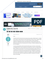 Failed The Civil FE - The FE Exam - Engineer Boards