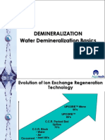 Water Demineralization Basics