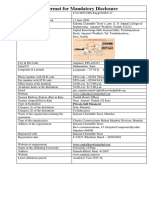 Mandatory Disclosure Engineering - 2016-17