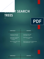 Binary Search Trees