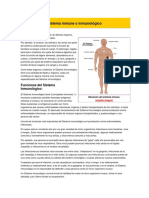 Sistema Inmune o Inmunológico