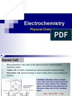 Electrochemistry: Physical Chemistry