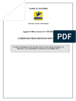 CPS 153-2017 Études Techniques D'aménagement Au Sein de La PNC