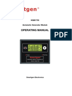 Operating Manual: HGM1750 Automatic Generator Module