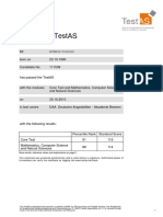 Cognitive Skills (TestAS Certificate Germany)