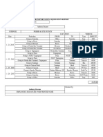 Transportation Liquidation Report