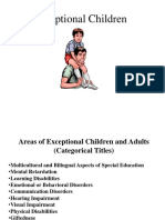 Exceptionalities Overview