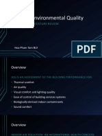 Indoor Environmental Quality: Overview - Moisture Review