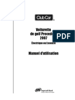 2007 Club Car Precedent Owner FR (EUR)