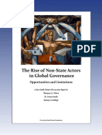 The Rise of Non-State Actors in Global Governance