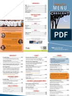 Crescent Dining Car Menu 0917