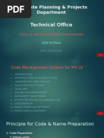 Code Management System For MV-LV