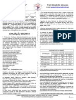 Avaliações. 9 Ano. Impressão