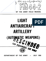 FM 44-2 Light Antiaircraft Artillery (Automatic Weapons) 1956