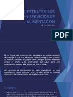 Planes Estrategicos en Servicios de Alimentacion