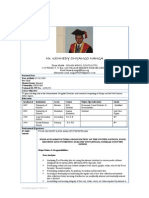 CV - Kennedy Onyango Nanga, (Statistician)