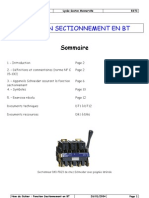 Fonction Sectionnement en BT