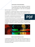 Espectroscopia en Medicina