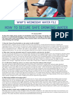 How To Secure Safe Drinking Water How To Secure Safe Drinking Water