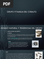 GRUPO 9 Familia Del Cobalto