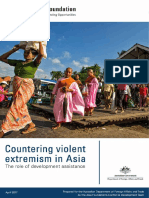 Countering Violent Extremism in Asia Devt Assistance