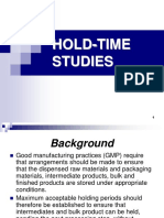 Presentation On Hold Time Study