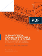 Libro La Planificacion Urbana Habitacional PDF