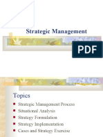 MHA Strategic Management