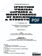 Inspection, Appraisal, Repairs and Maintenance of Buildings