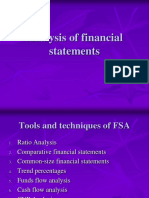 Analysis of Financial Statements