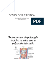 SEMIOLOGÍA TIROIDEA 1no