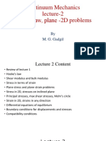 Continuum Mechanics-Lecture-2-20sept16 PDF