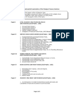 Syllabus For Departmental Examination of The Manipur Finance Service Grade-III