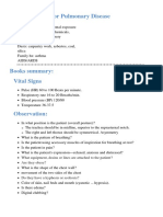 Risk Factors For Pulmonary Disease: What Equipment, Drains or Lines Are Attached To The Patient Are They Obese?