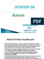 o F Fortis Hospital