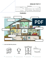 Vocabulary: English Test 4º