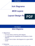 Stick Diagrams Layers Layouts