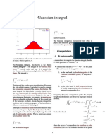 Gaussian Integral